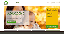 Desktop Screenshot of adlccomo.it