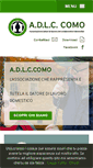 Mobile Screenshot of adlccomo.it