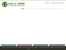 Tablet Screenshot of adlccomo.it